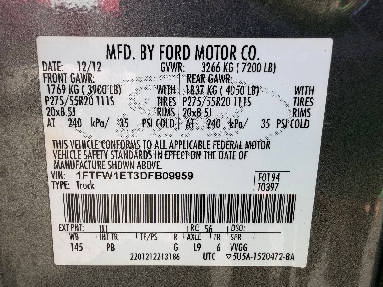 2013 Ford F-150 XL