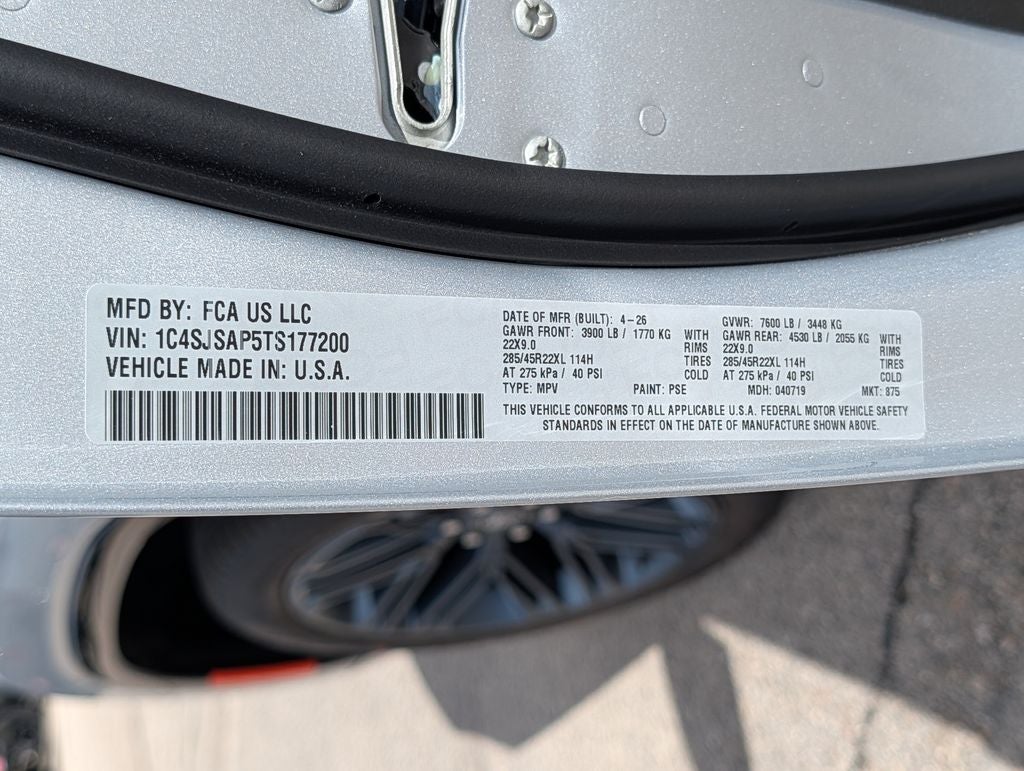 2026 Jeep Grand Wagoneer 85th Anniversary