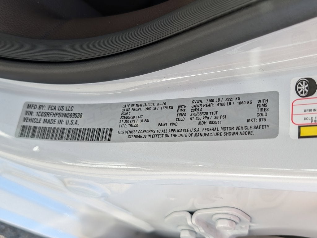 2027 RAM 1500 1500 LIMITED LONGHORN CREW CAB 4X4 5'7' BOX