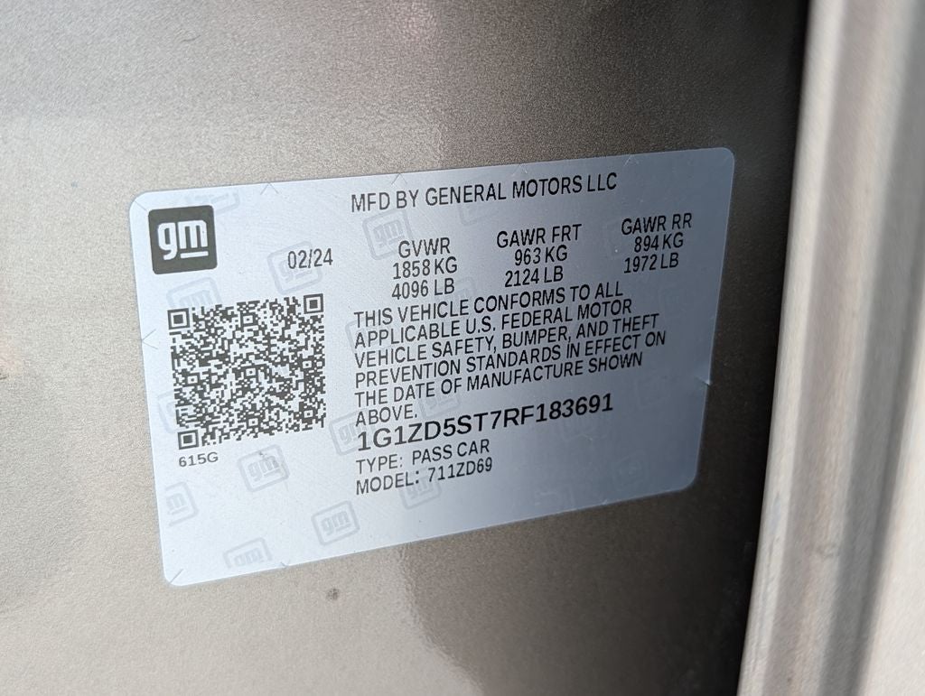 2024 Chevrolet Malibu LT 1LT