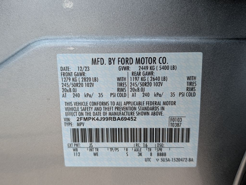 2024 Ford Edge ST Line