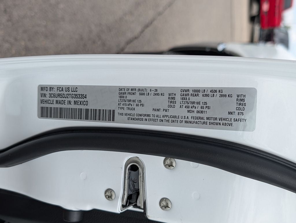 2026 RAM 2500 Big Horn