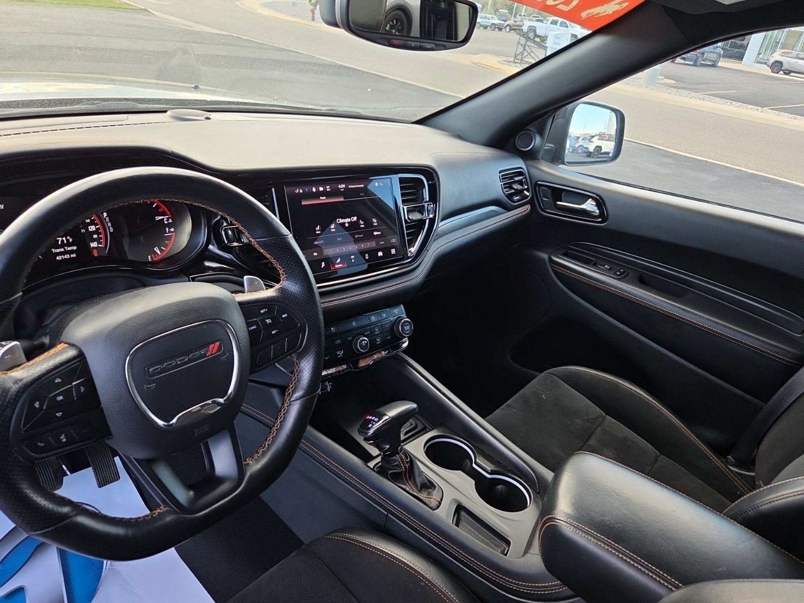 2022 Dodge Durango Orange Sport