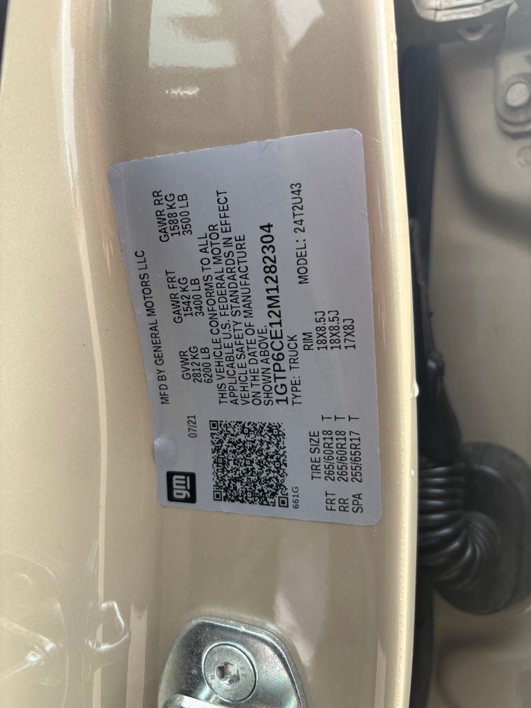 2021 GMC Canyon Elevation