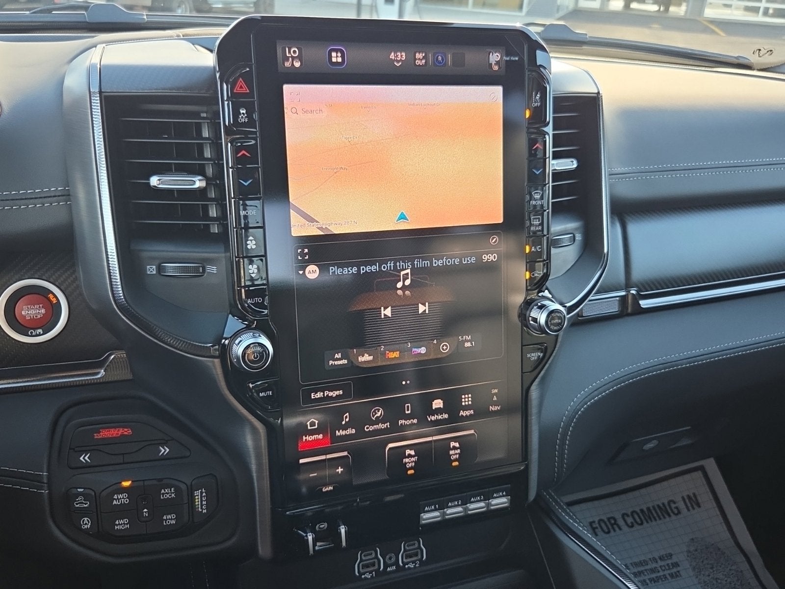 2027 RAM 1500 1500 RHO CREW CAB 4X4 5'7' BOX