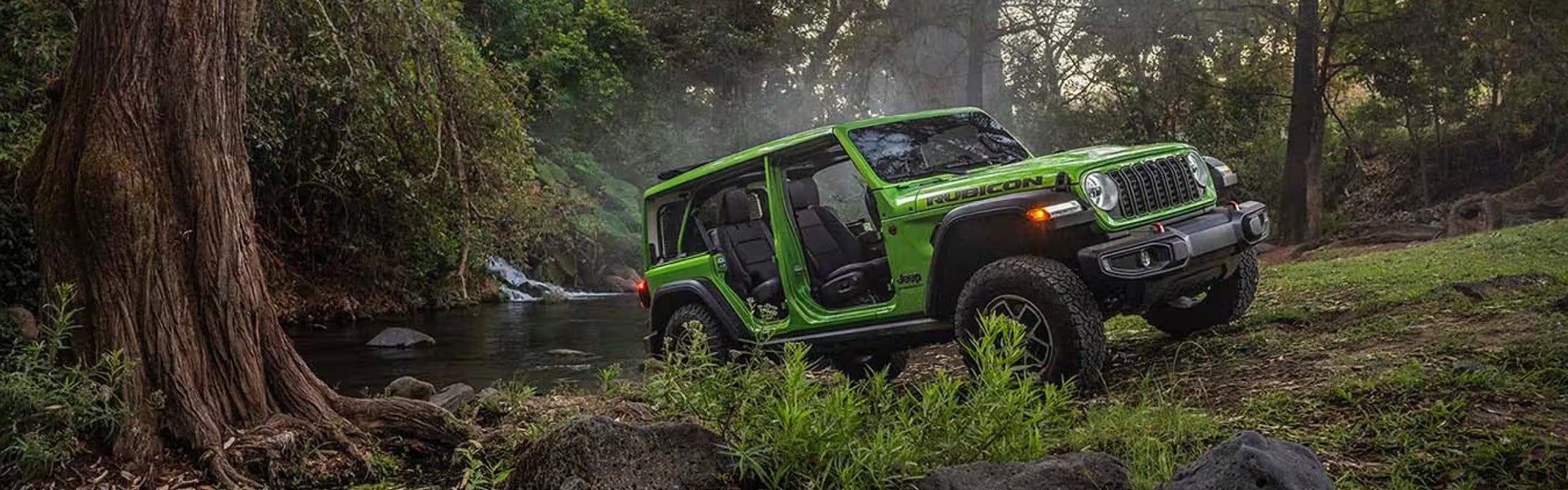 2026 Jeep Wrangler Rubicon and Willys 4x4 capability in Wyoming mountain terrain